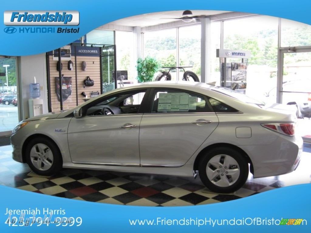 2012 Sonata Hybrid - Silver Frost Metallic / Gray photo #1 2012 Sonata Hybrid - Silver Frost Metallic / Gray photo #1