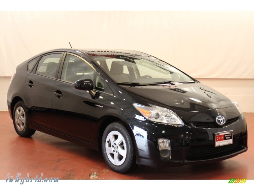 2011 Prius Hybrid II - Black / Misty Gray photo #1 2011 Prius Hybrid II - Black / Misty Gray photo #1