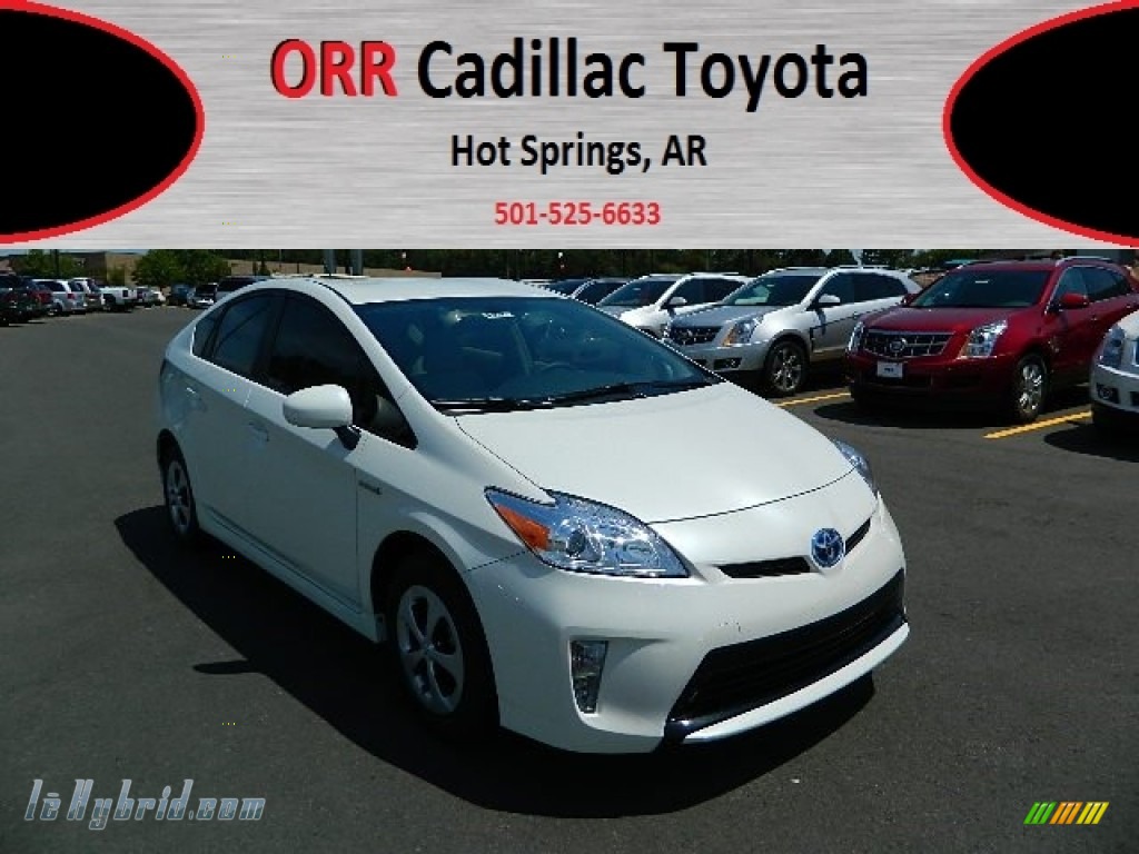 2012 Prius 3rd Gen Two Hybrid - Blizzard White Pearl / Misty Gray photo #1 2012 Prius 3rd Gen Two Hybrid - Blizzard White Pearl / Misty Gray photo #1