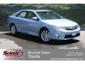 Toyota Camry Hybrid XLE Clearwater Blue Metallic photo #1