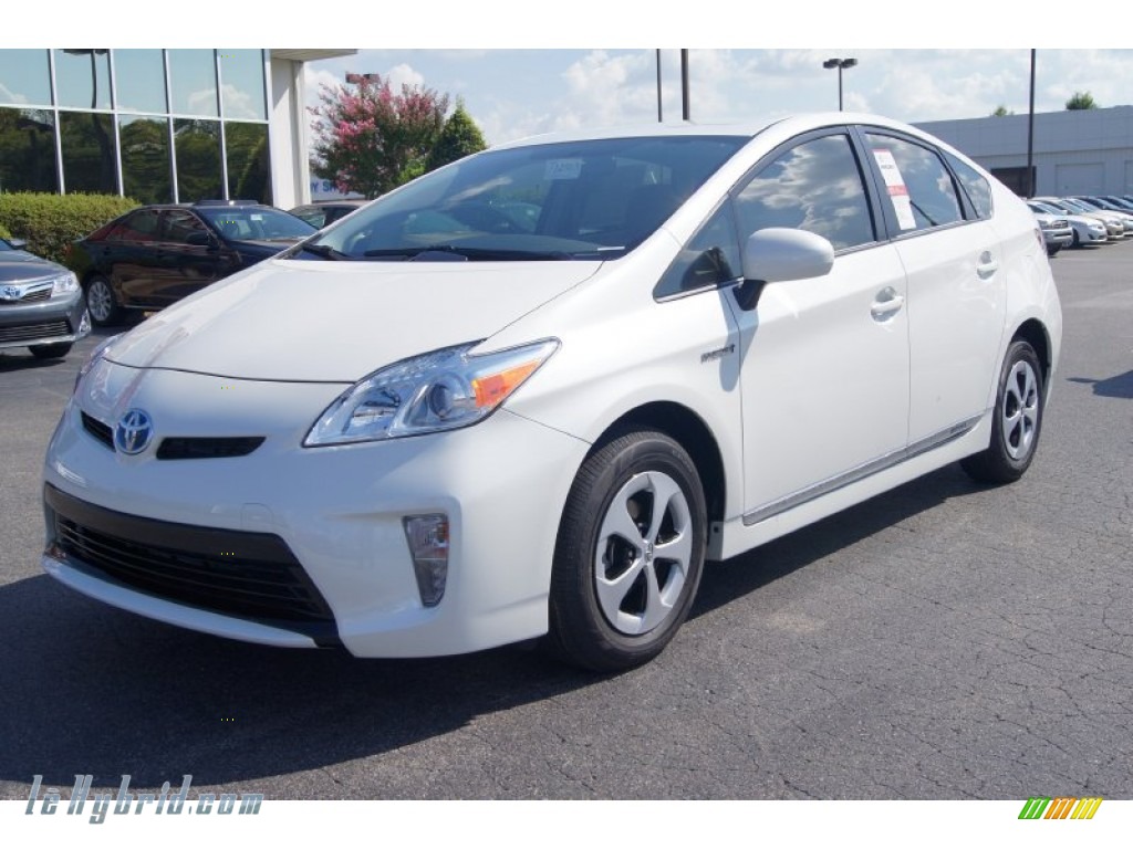 Blizzard White Prius