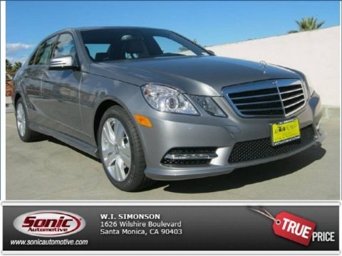 Palladium Silver Metallic 2013 Mercedes-Benz E 400 Hybrid Sedan