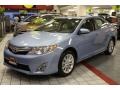 Toyota Camry Hybrid XLE Clearwater Blue Metallic photo #1