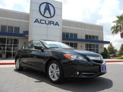 Crystal Black Pearl 2013 Acura ILX 1.5L Hybrid Technology Crystal Black Pearl 2013 Acura ILX 1.5L Hybrid Technology