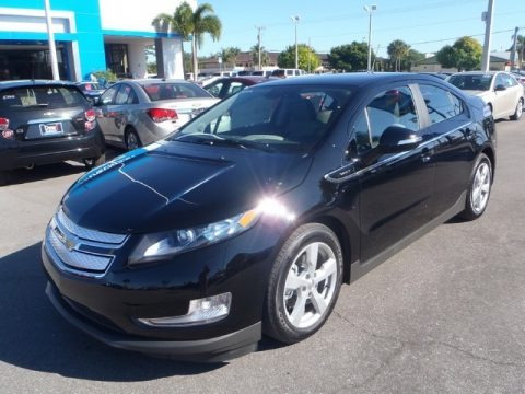 Black 2013 Chevrolet Volt 