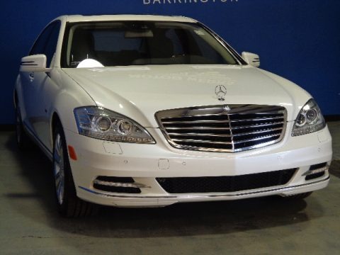 Diamond White Metallic 2010 Mercedes-Benz S 400 Hybrid Sedan