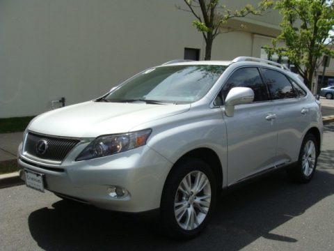 Tungsten Silver Pearl 2010 Lexus RX 450h AWD Hybrid Tungsten Silver Pearl 2010 Lexus RX 450h AWD Hybrid