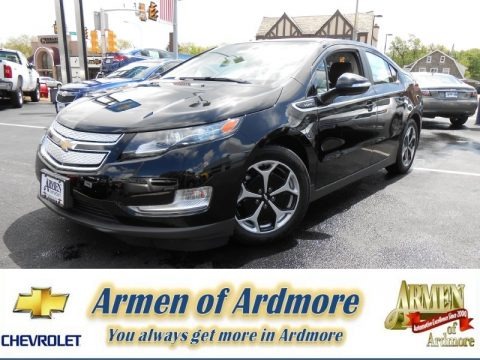 Black 2013 Chevrolet Volt 