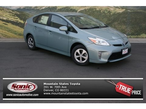 Sea Glass Pearl 2013 Toyota Prius Two Hybrid