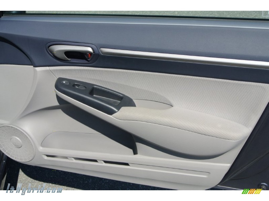 2009 Civic Hybrid Sedan - Magnetic Pearl / Blue photo #20