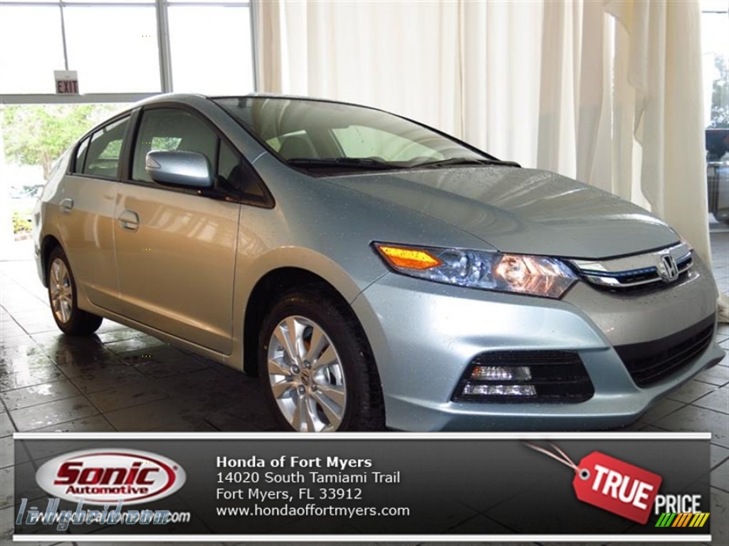 2013 Insight EX Hybrid - Frosted Silver Metallic / Gray photo #1