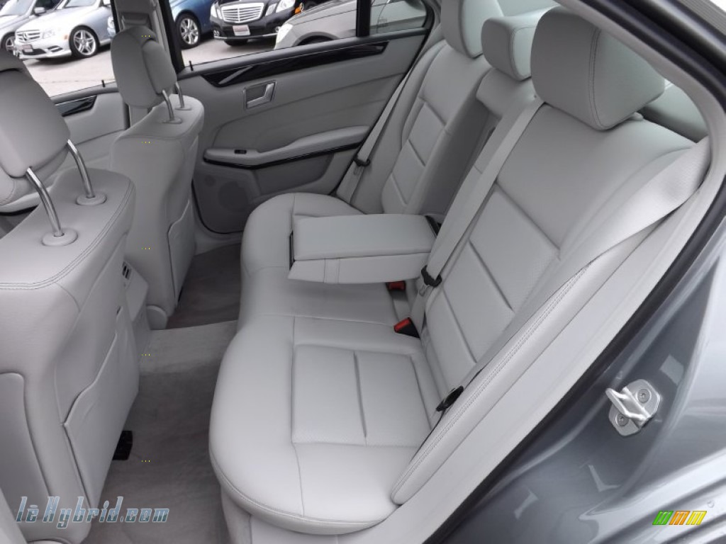 2014 E 400 Hybrid Sedan - Paladium Silver Metallic / Gray/Dark Gray photo #6