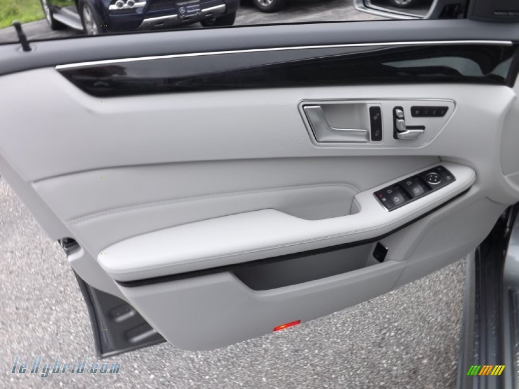 2014 E 400 Hybrid Sedan - Paladium Silver Metallic / Gray/Dark Gray photo #12
