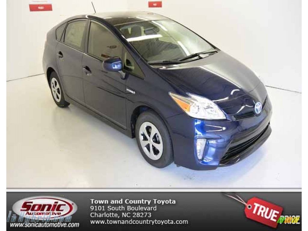 2013 Toyota Prius Four Hybrid in Nautical Blue Metallic ...