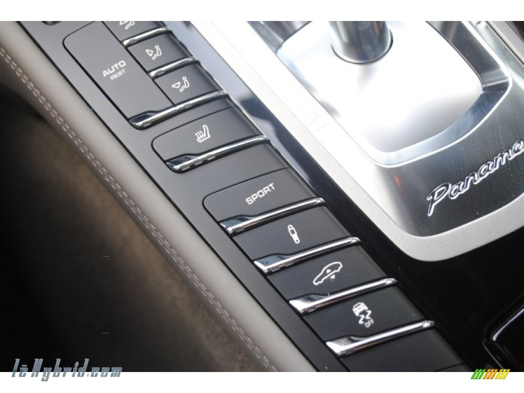 2013 Panamera Hybrid S - Carbon Grey Metallic / Black/Platinum Grey photo #22