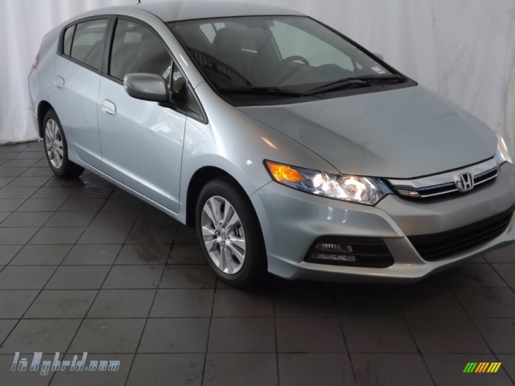 2013 Insight EX Hybrid - Frosted Silver Metallic / Gray photo #1
