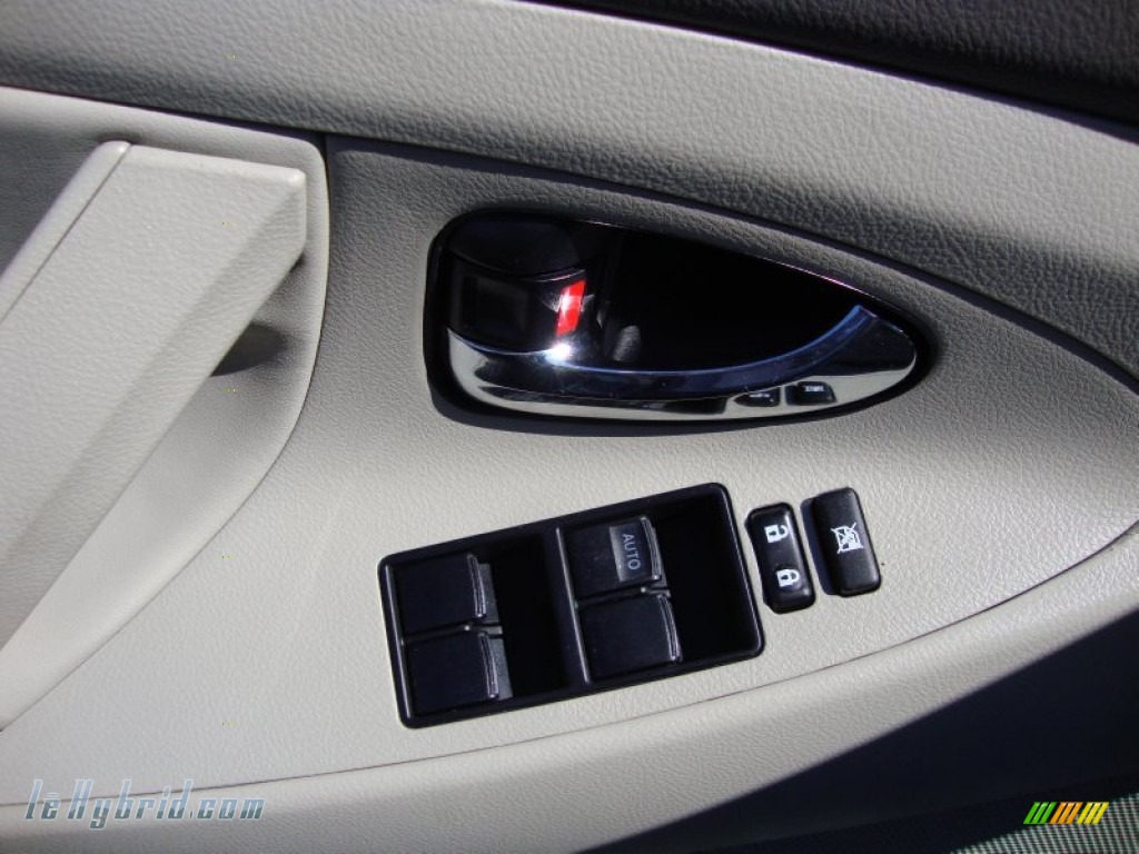 2008 Camry Hybrid - Sky Blue Pearl / Bisque photo #10