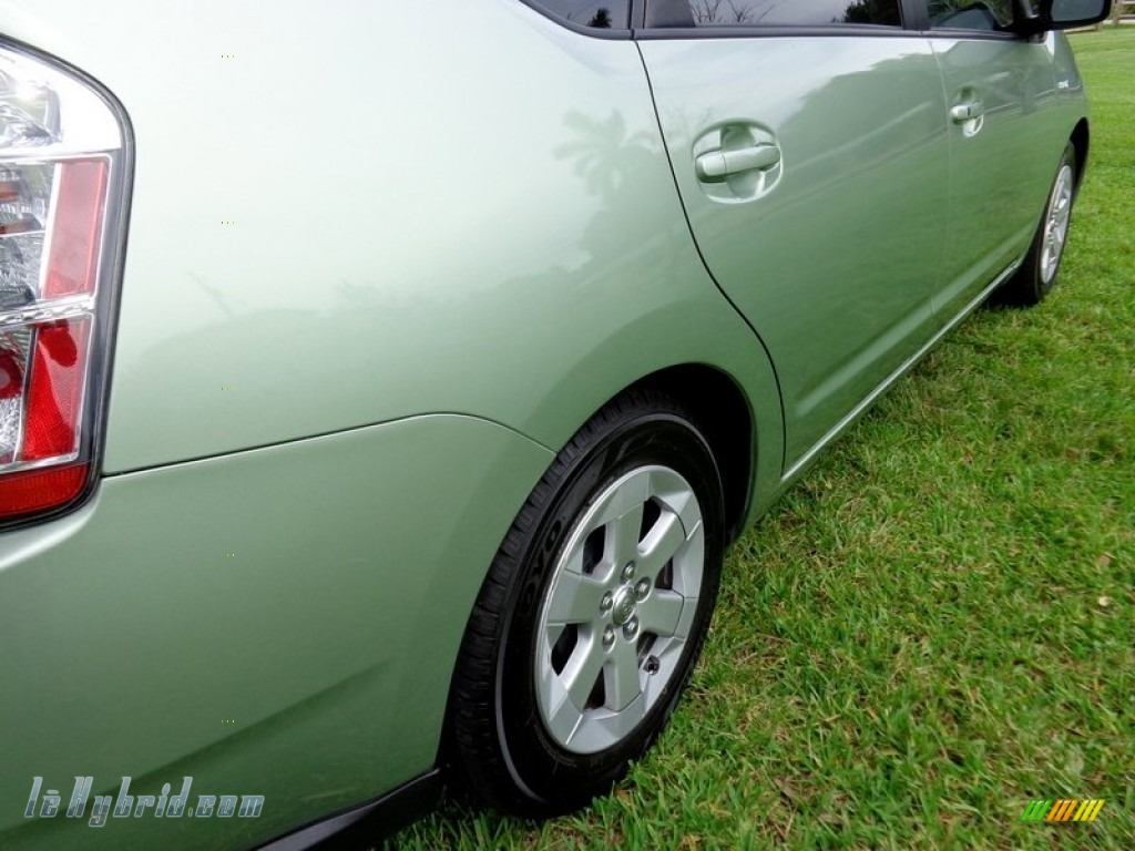 2007 Prius Hybrid - Silver Pine Green Mica / Dark Gray photo #21