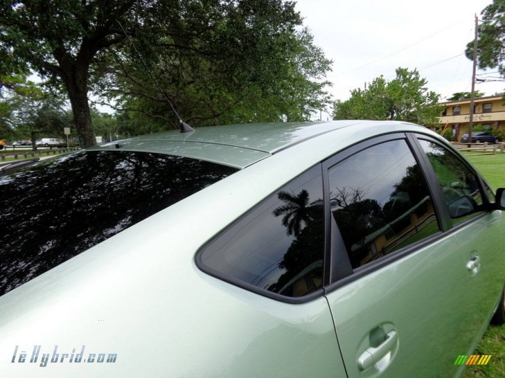 2007 Prius Hybrid - Silver Pine Green Mica / Dark Gray photo #23