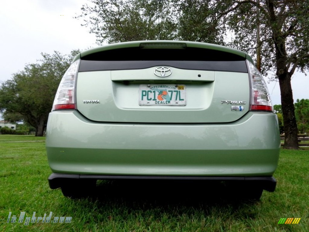 2007 Prius Hybrid - Silver Pine Green Mica / Dark Gray photo #38