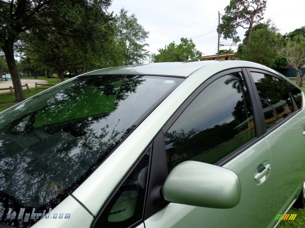2007 Prius Hybrid - Silver Pine Green Mica / Dark Gray photo #40