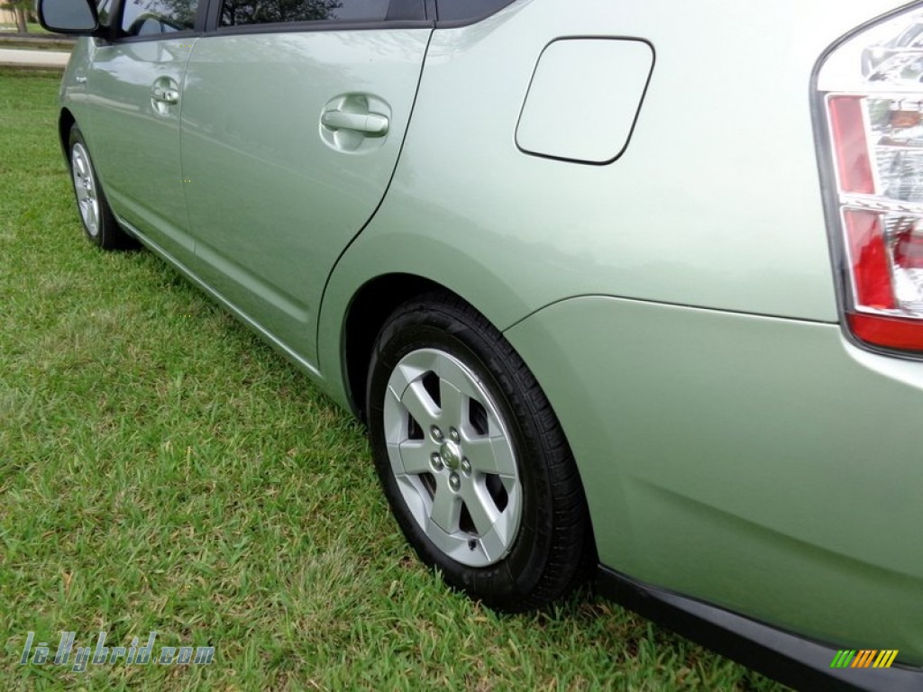 2007 Prius Hybrid - Silver Pine Green Mica / Dark Gray photo #42