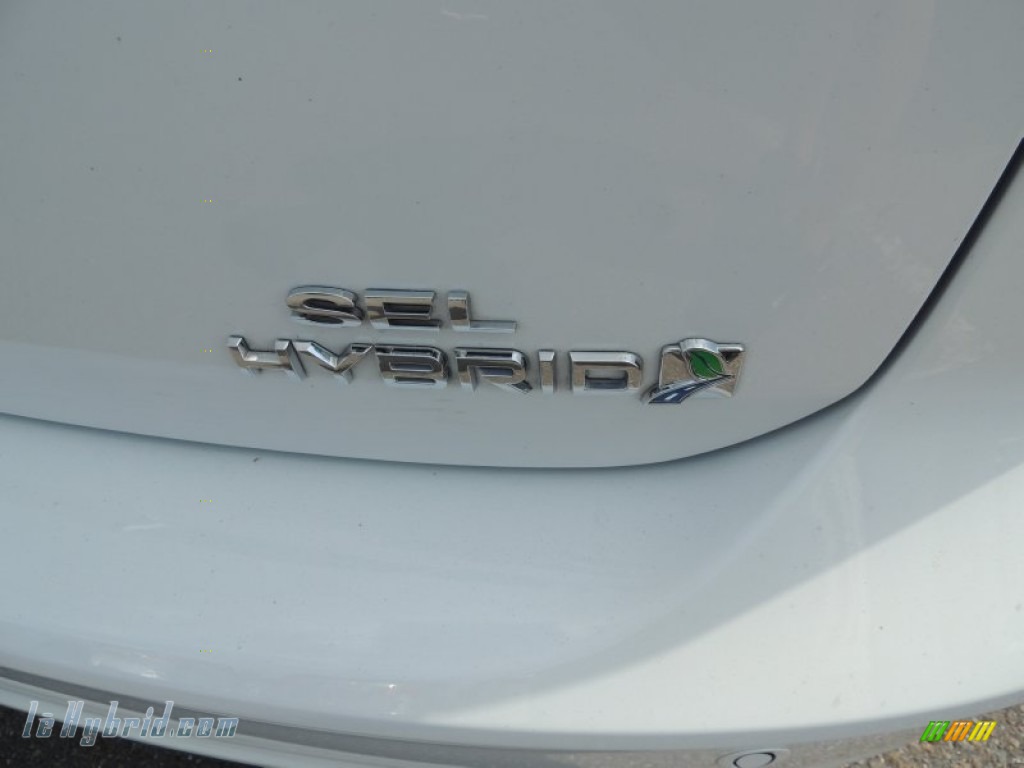 2013 C-Max Hybrid SEL - Oxford White / Charcoal Black photo #14