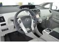 Toyota Prius v Five Hybrid Blizzard White Pearl photo #6