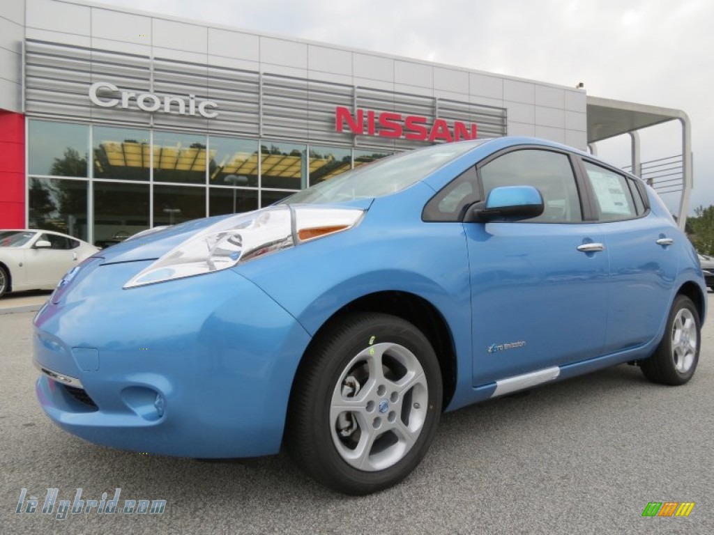 Nissan leaf blue ocean #3