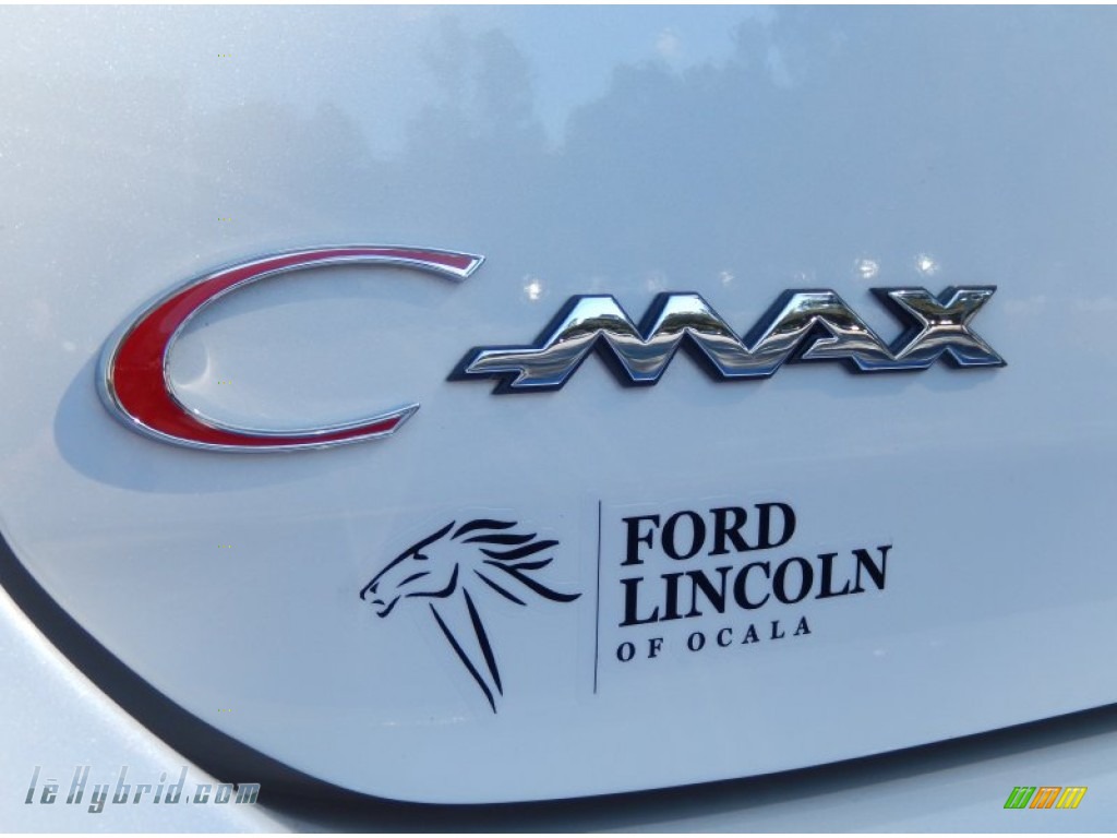 2013 C-Max Hybrid SEL - White Platinum / Medium Light Stone photo #9