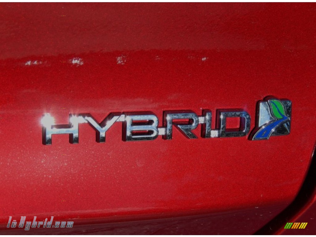 2014 Fusion Hybrid S - Ruby Red / Earth Gray photo #5