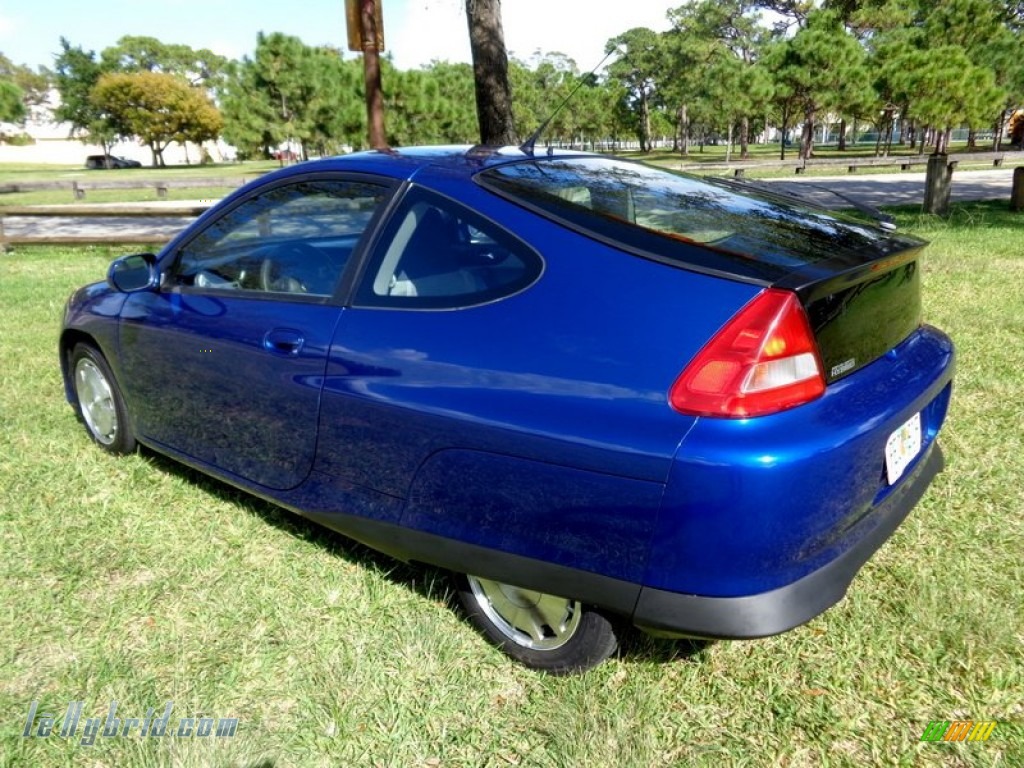 2002 Insight Hybrid - Monte Carlo Blue / Black photo #5