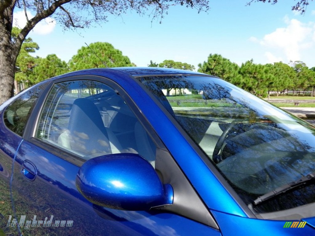 2002 Insight Hybrid - Monte Carlo Blue / Black photo #23
