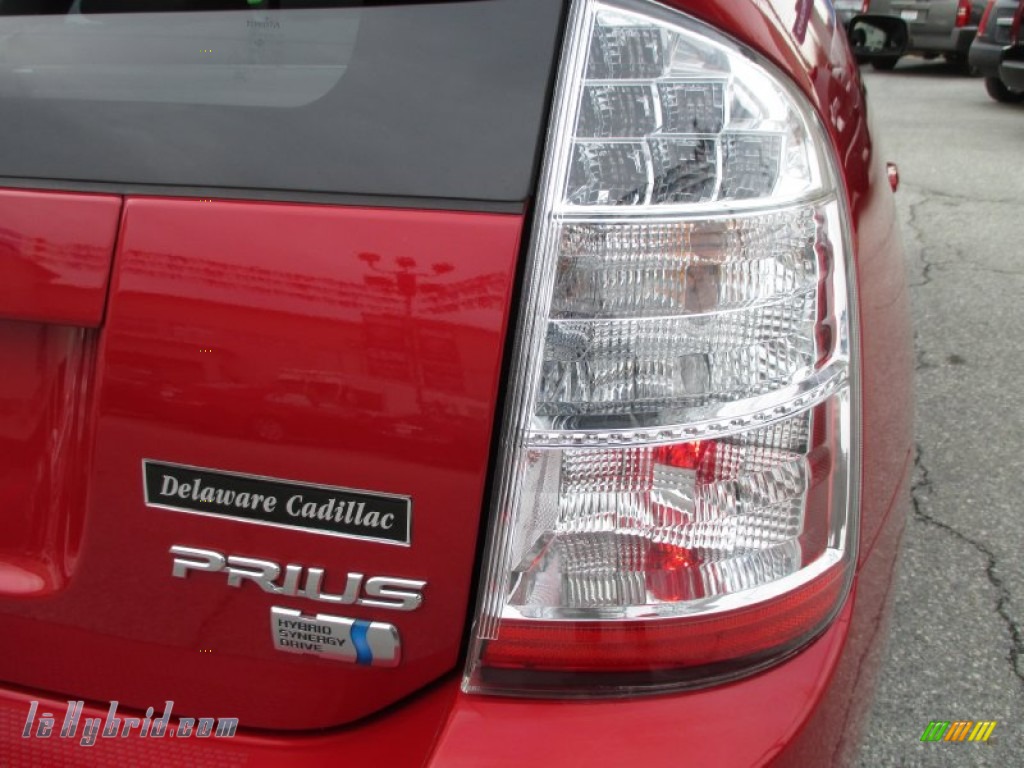 2006 Prius Hybrid - Barcelona Red Metallic / Gray photo #31