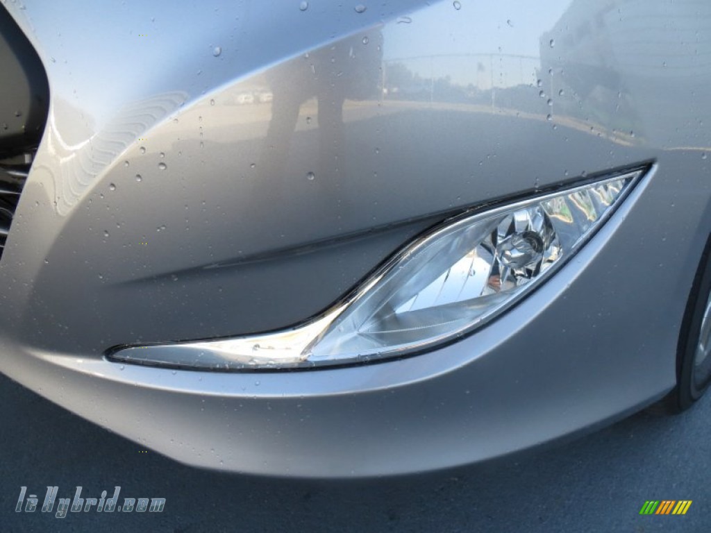 2013 Sonata Hybrid Limited - Hyper Silver Metallic / Gray photo #10