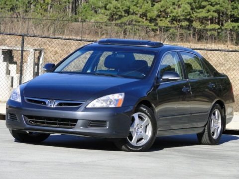Graphite Pearl 2006 Honda Accord Hybrid Sedan