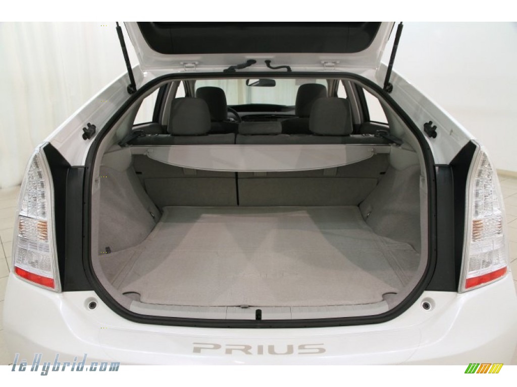 2010 Prius Hybrid II - Blizzard White Pearl / Dark Gray photo #24