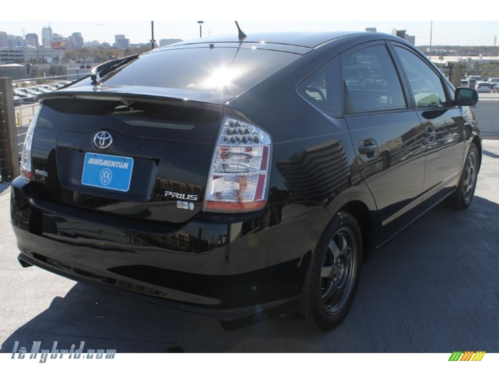 2008 Prius Hybrid Touring - Black / Gray photo #9