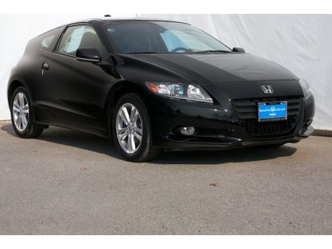 Crystal Black Pearl 2011 Honda CR-Z EX Sport Hybrid