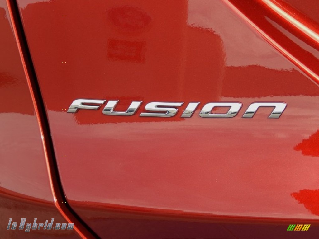 2014 Fusion Hybrid SE - Sunset / Dune photo #4